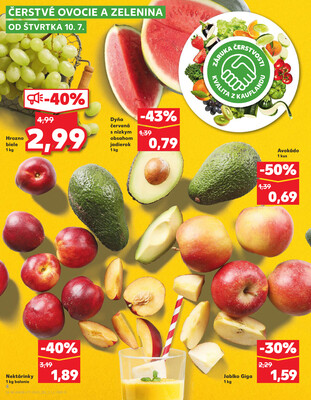 Kaufland 10.7. - 16.7. - Kaufland Prešov - Sídlisko 3