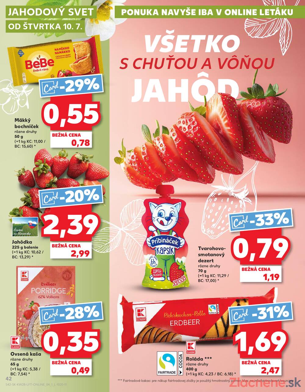 Leták Kaufland - Kaufland 10.7. - 16.7. - Kaufland Skalica - Mallého - strana 42