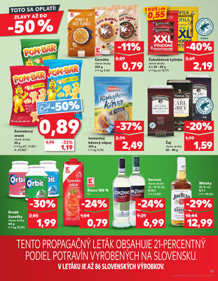 Kaufland 10.7. - 16.7. - Kaufland Skalica - Mallého