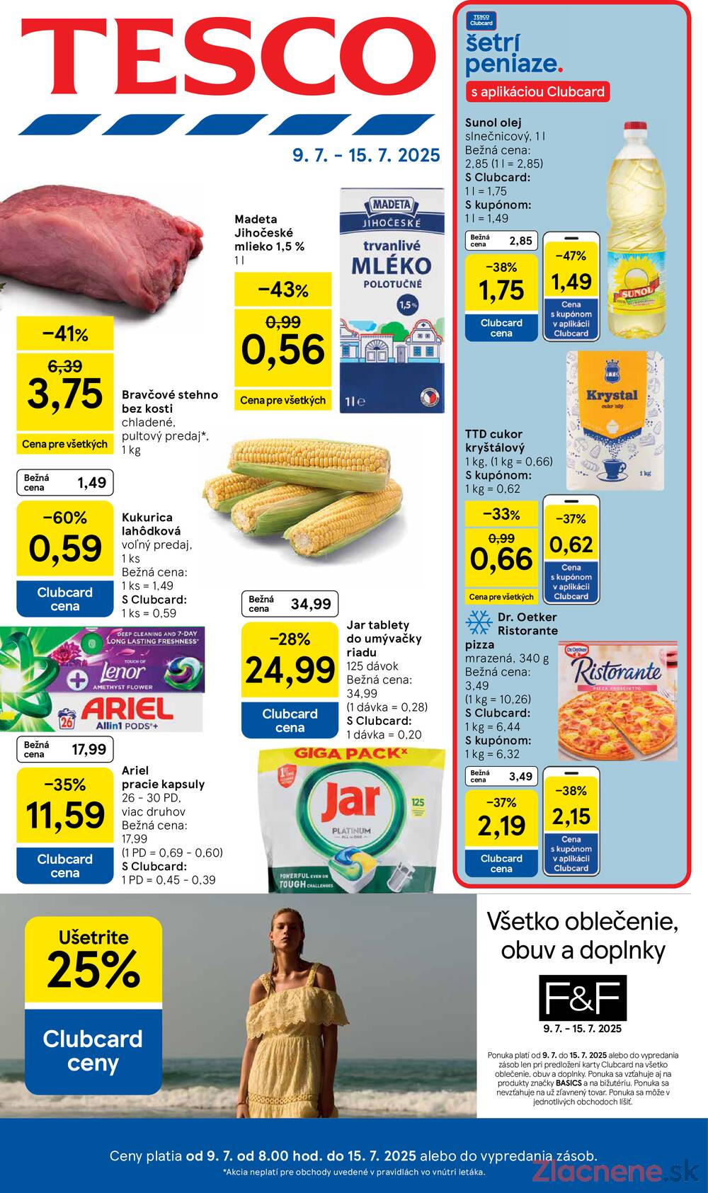 Leták Tesco - Tesco malé hypermarkety od 9.7. do 15.7.2025 - strana 1 Leták Tesco - Tesco malé hypermarkety od 9.7. do 15.7.2025 - strana 1