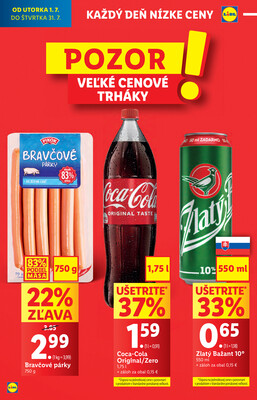 Leták Lidl
		  platný do 20.7.2025 - strana 7