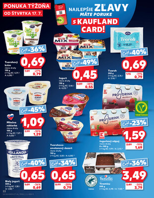 Kaufland 17.7. - 23.7. - Kaufland Poprad - Jiřího Wolkera