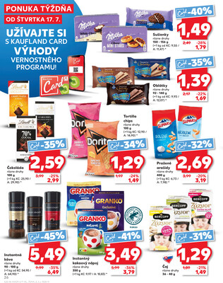 Kaufland 17.7. - 23.7. - Kaufland Poprad - Jiřího Wolkera