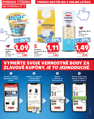 Kaufland 17.7. - 23.7. - Kaufland Poprad - Jiřího Wolkera