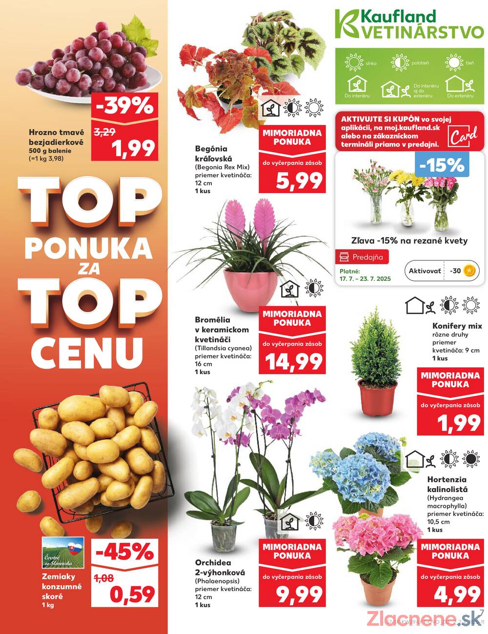 Leták Kaufland - Kaufland 17.7. - 23.7. - Kaufland Svidník - strana 7