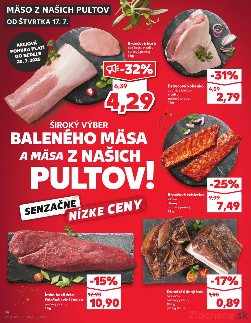 Leták Kaufland - Kaufland 17.7. - 23.7. - Kaufland Svidník - strana 14