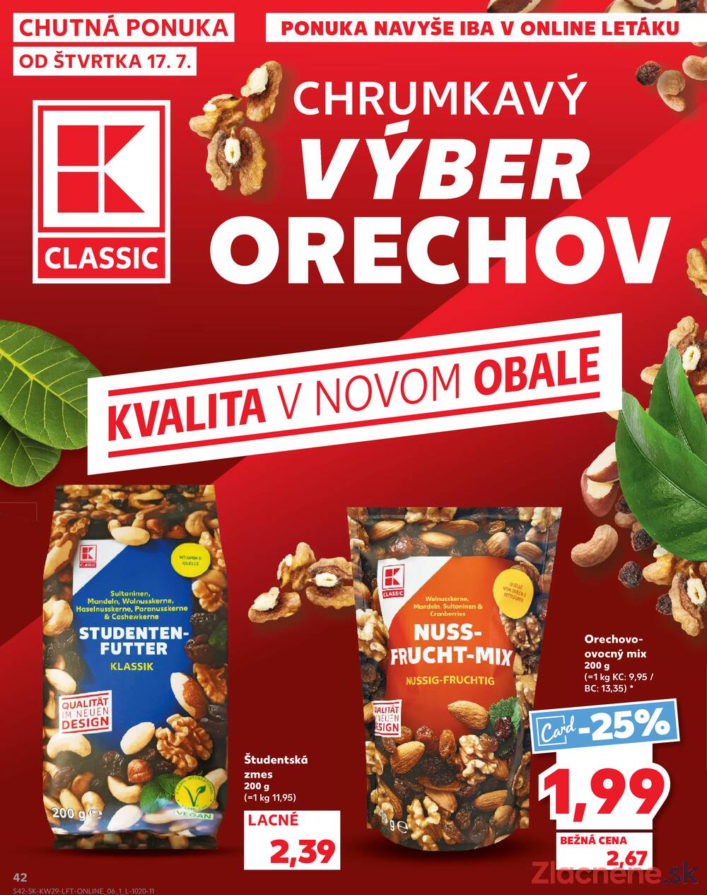 Leták Kaufland - Kaufland 17.7. - 23.7. - Kaufland Svidník - strana 42