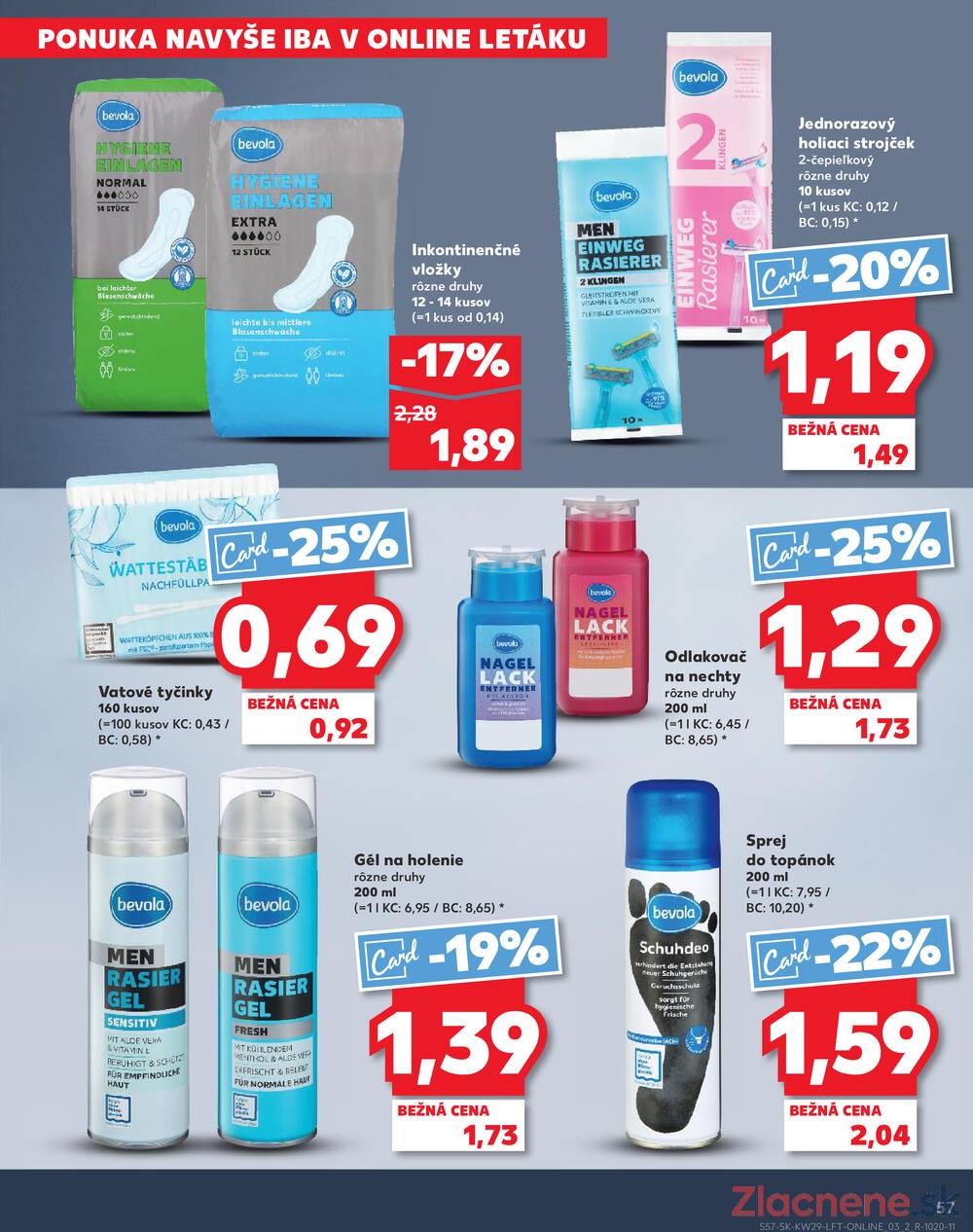 Leták Kaufland - Kaufland 17.7. - 23.7. - Kaufland Svidník - strana 57
