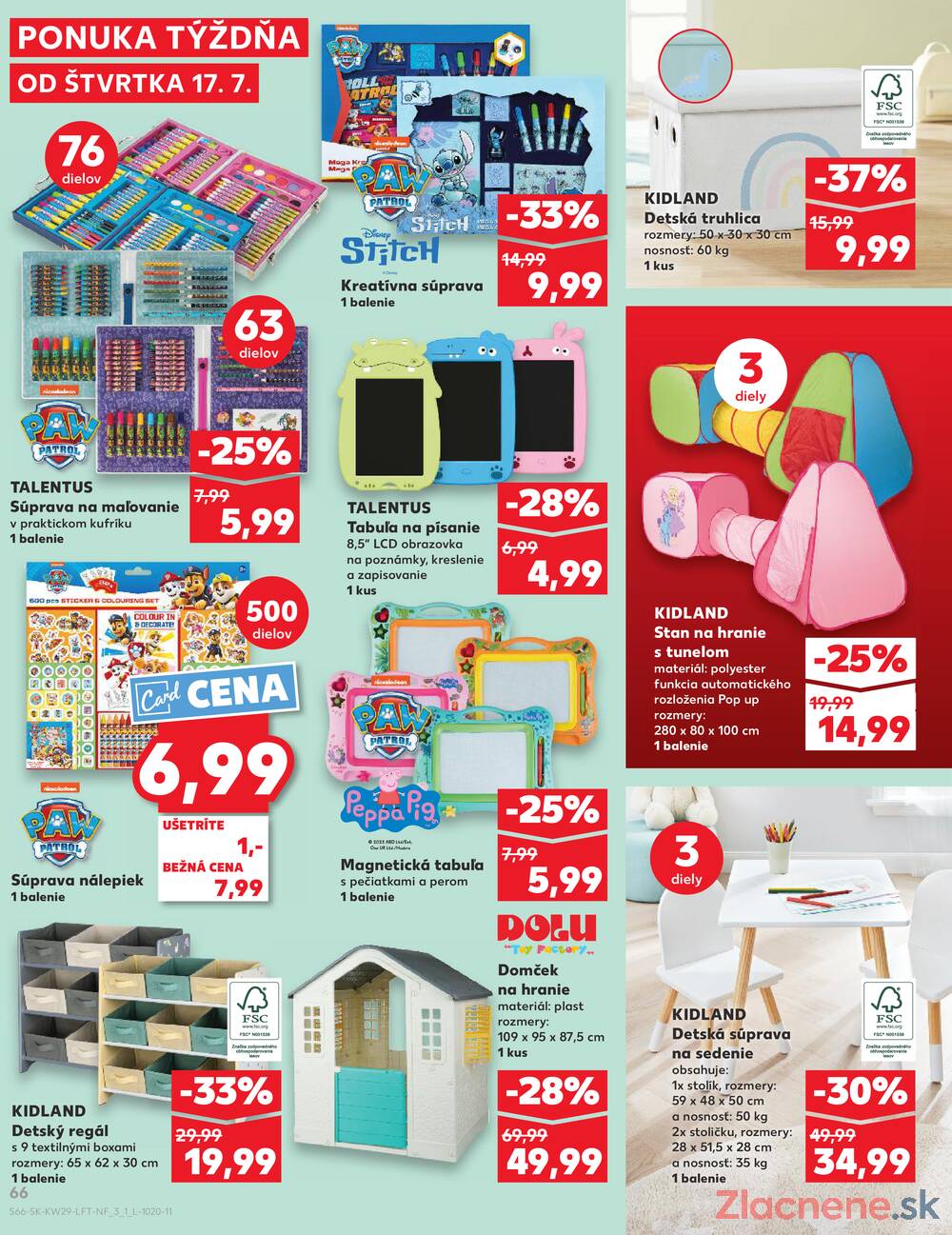 Leták Kaufland - Kaufland 17.7. - 23.7. - Kaufland Svidník - strana 66