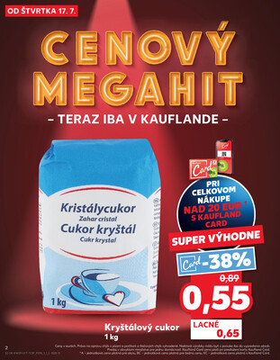 Kaufland 17.7. - 23.7. - Kaufland Svidník
