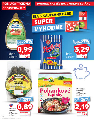 Kaufland 17.7. - 23.7. - Kaufland Svidník