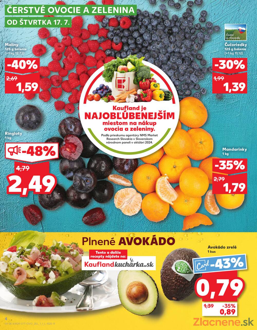 Leták Kaufland - Kaufland 17.7. - 23.7. - Kaufland Michalovce (Humenská cesta) - strana 4