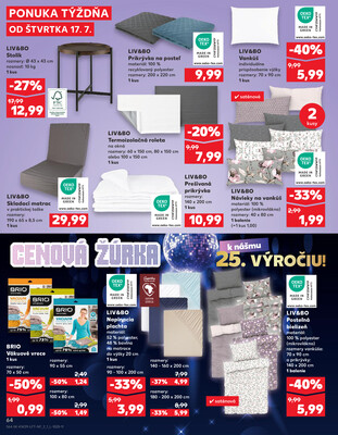 Kaufland 17.7. - 23.7. - Kaufland Handlová - Okružná ul.
