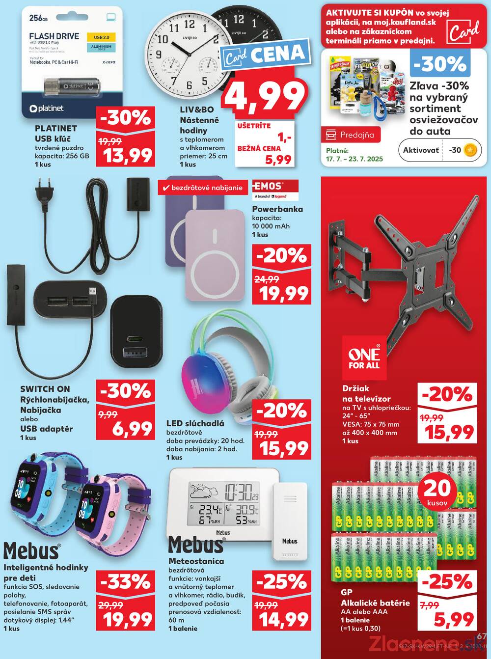 Leták Kaufland - Kaufland 17.7. - 23.7. - Kaufland Piešťany - strana 67
