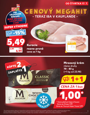 Kaufland 17.7. - 23.7. - Kaufland Nové Mesto nad Váhom