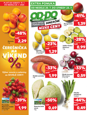 Kaufland 17.7. - 23.7. - Kaufland Nové Mesto nad Váhom
