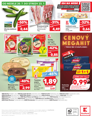 Kaufland 17.7. - 23.7. - Kaufland Nové Mesto nad Váhom