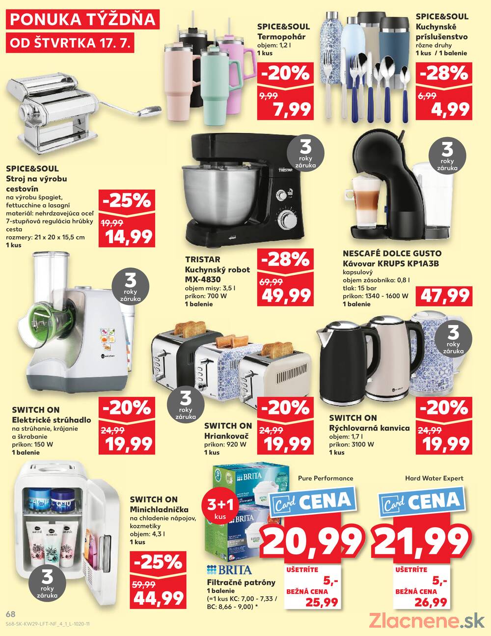 Leták Kaufland - Kaufland 17.7. - 23.7. - Kaufland Partizánske - strana 68