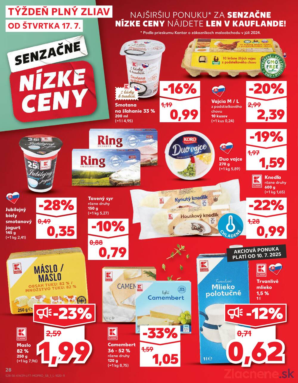 Leták Kaufland - Kaufland 17.7. - 23.7. - Kaufland Komárno - strana 28