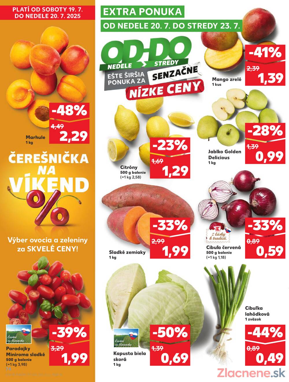 Leták Kaufland - Kaufland 17.7. - 23.7. - Kaufland Komárno - strana 74