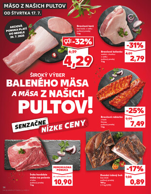 Kaufland 17.7. - 23.7. - Kaufland Komárno