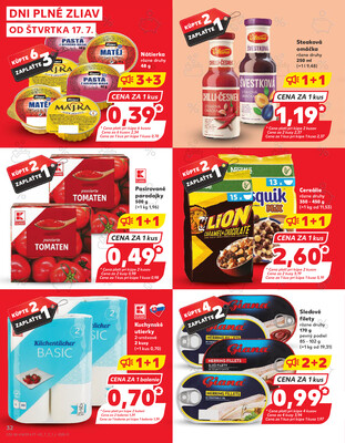 Kaufland 17.7. - 23.7. - Kaufland Komárno