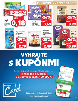 Kaufland 17.7. - 23.7. - Kaufland Komárno