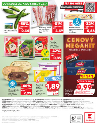 Kaufland 17.7. - 23.7. - Kaufland Topoľčany