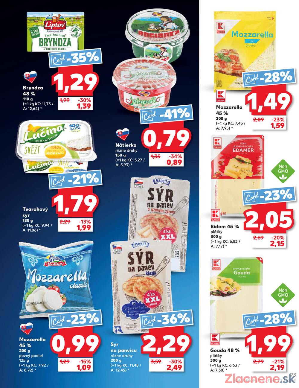 Leták Kaufland - Kaufland 17.7. - 23.7. - Kaufland Topoľčany-Krušovce - strana 23