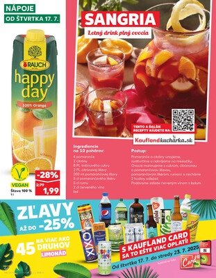 Kaufland 17.7. - 23.7. - Bratislava-Patrónka