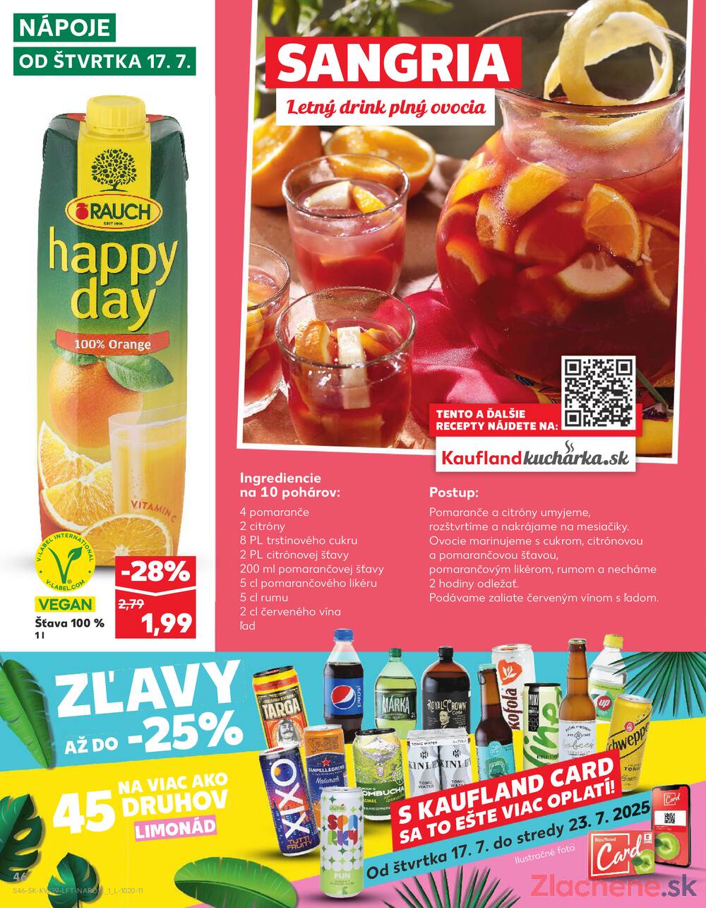 Leták Kaufland - Kaufland 17.7. - 23.7. - Kaufland Prešov - Ľubotice - strana 46