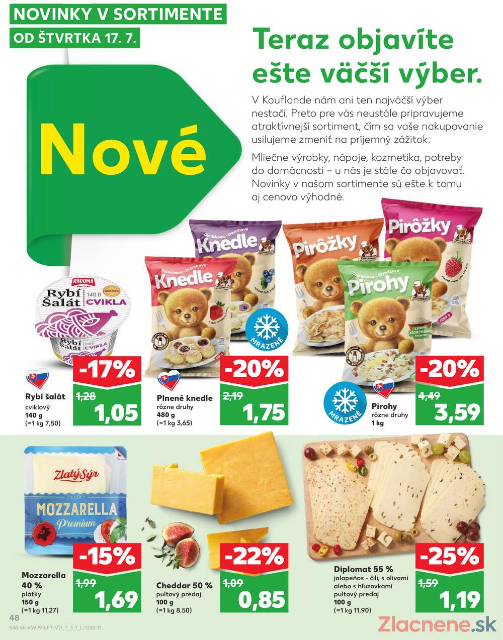 Leták Kaufland - Kaufland 17.7. - 23.7. - Kaufland (Kasárenská, Šamorín) - strana 48