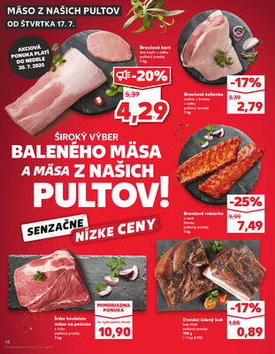 Kaufland 17.7. - 23.7. - Kaufland (Kasárenská, Šamorín)