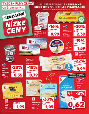 Kaufland 17.7. - 23.7. - Kaufland Považská Bystrica - Centrum