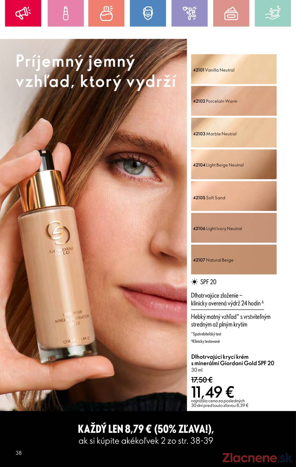 Leták Oriflame - Oriflame do 26.7. - strana 38