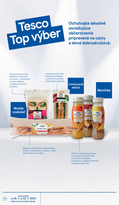 Leták Tesco
		  platný do 22.7.2025 - strana 14