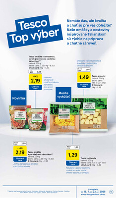 Leták Tesco
		  platný do 22.7.2025 - strana 15