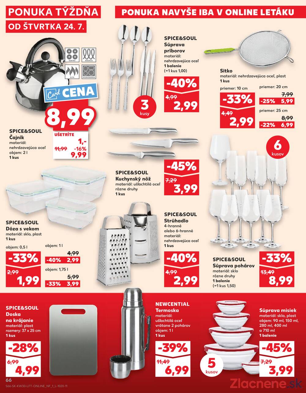 Leták Kaufland - Kaufland 24.7. - 30.7. - Kaufland Michalovce - strana 66