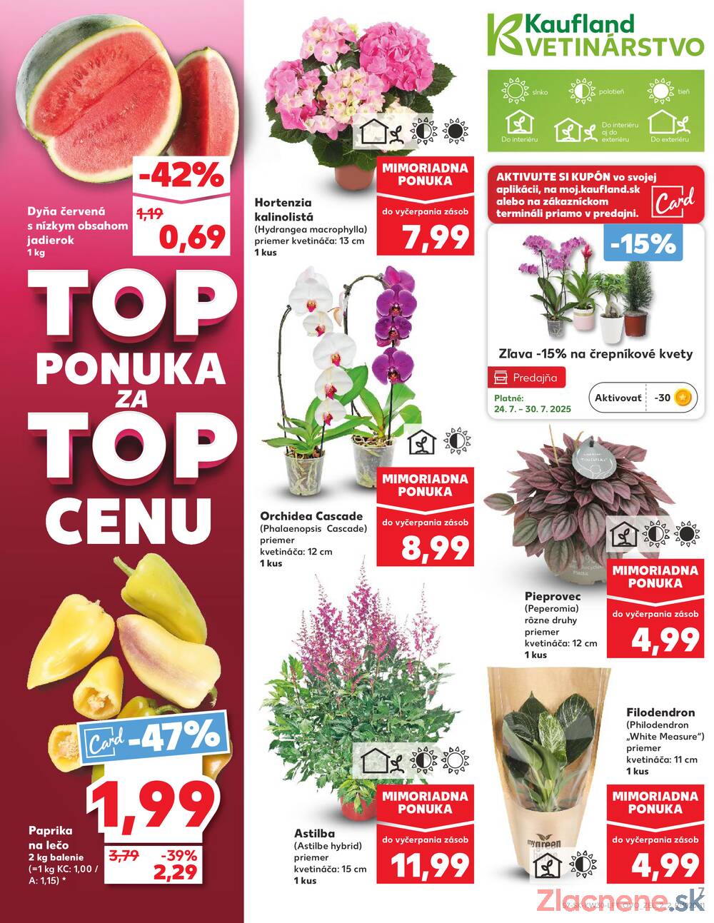 Leták Kaufland - Kaufland 24.7. - 30.7. - Kaufland Spišská Nová Ves - strana 7