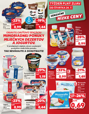 Kaufland 24.7. - 30.7. - Kaufland Spišská Nová Ves