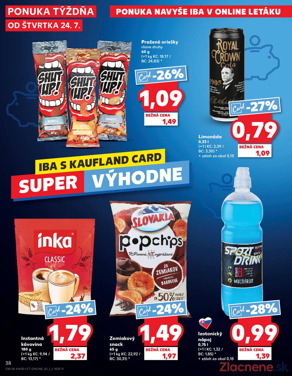 Leták Kaufland - Kaufland 24.7. - 30.7. - Kaufland Humenné - strana 38