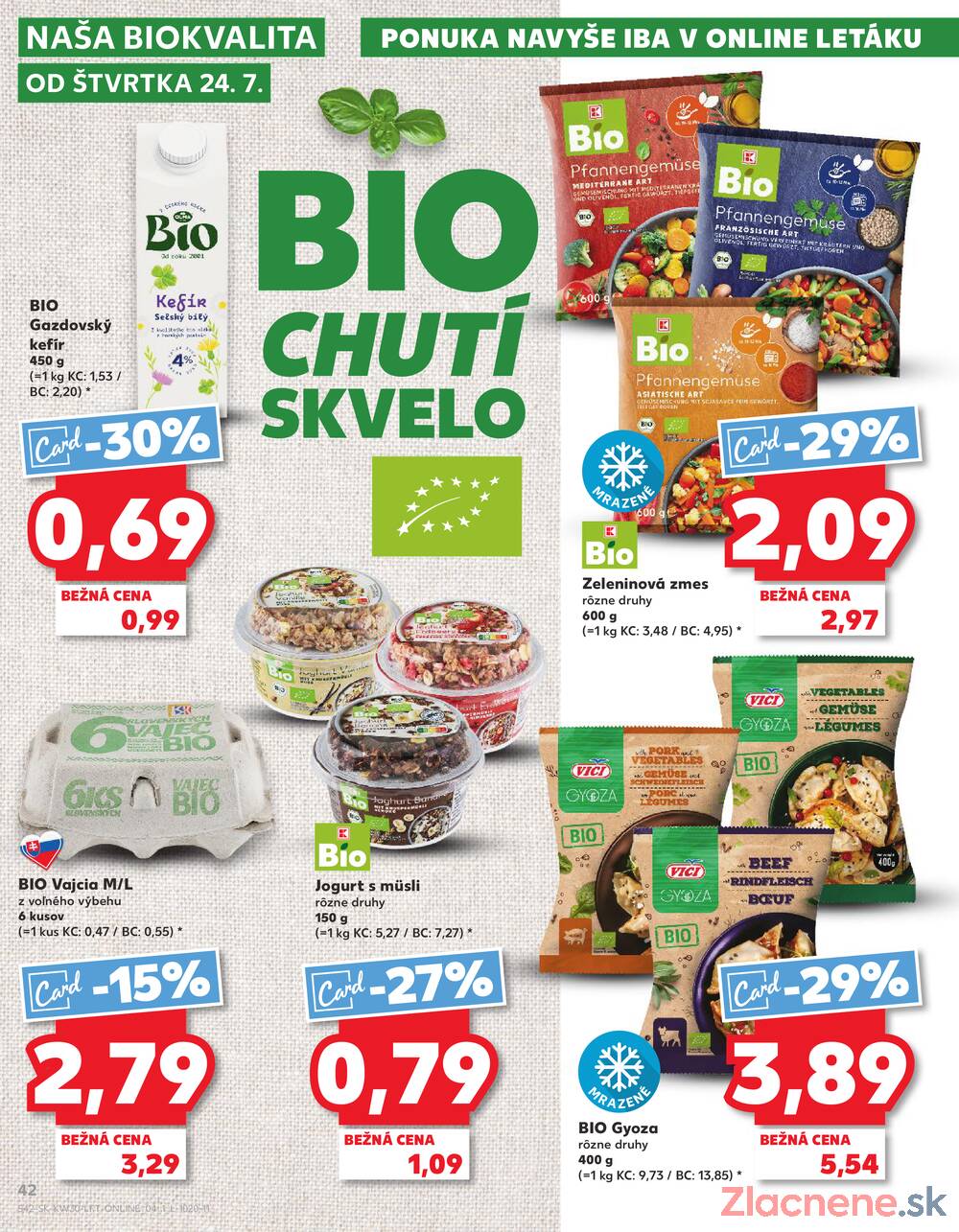 Leták Kaufland - Kaufland 24.7. - 30.7. - Kaufland Humenné - strana 42