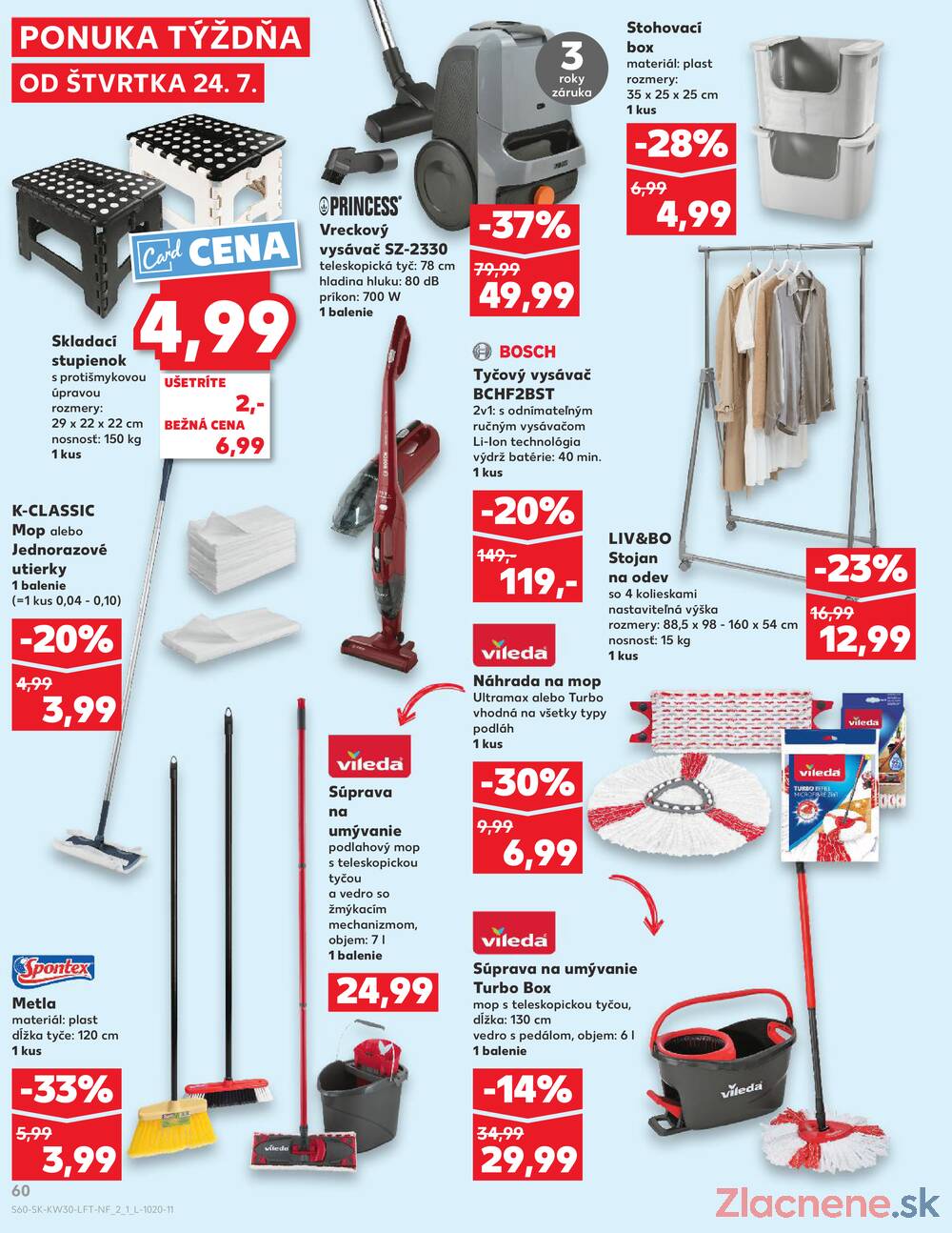 Leták Kaufland - Kaufland 24.7. - 30.7. - Kaufland Humenné - strana 60