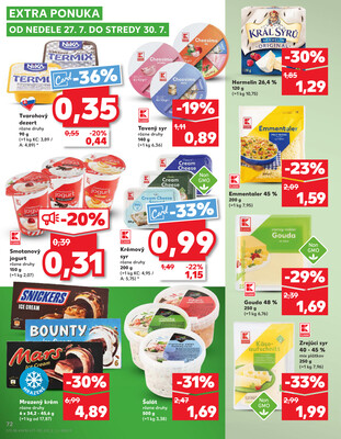Kaufland 24.7. - 30.7. - Kaufland Humenné
