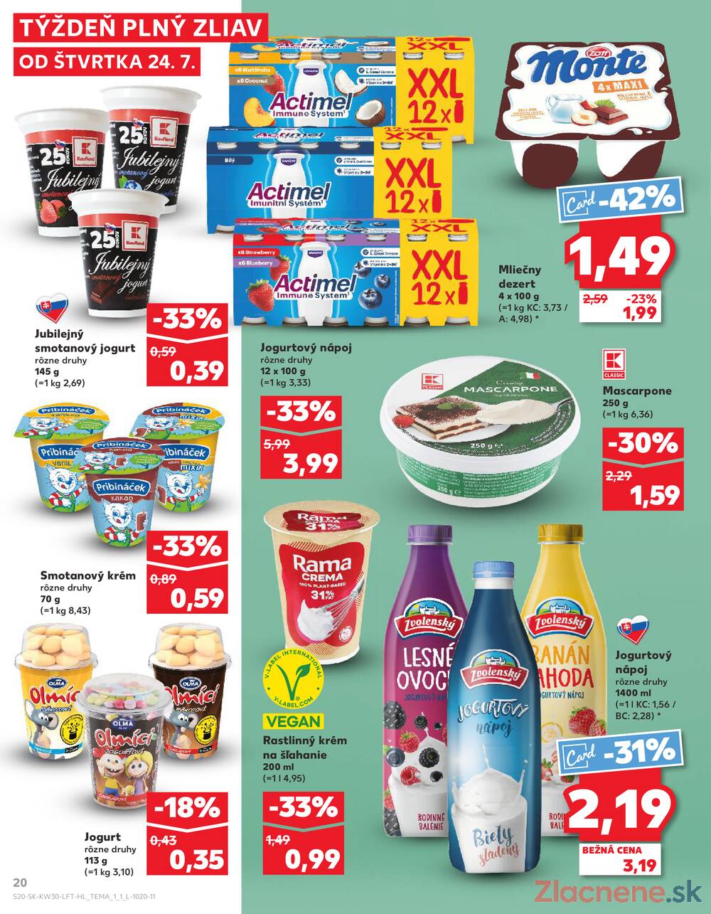 Leták Kaufland - Kaufland 24.7. - 30.7. - Kaufland Rimavská Sobota - strana 20