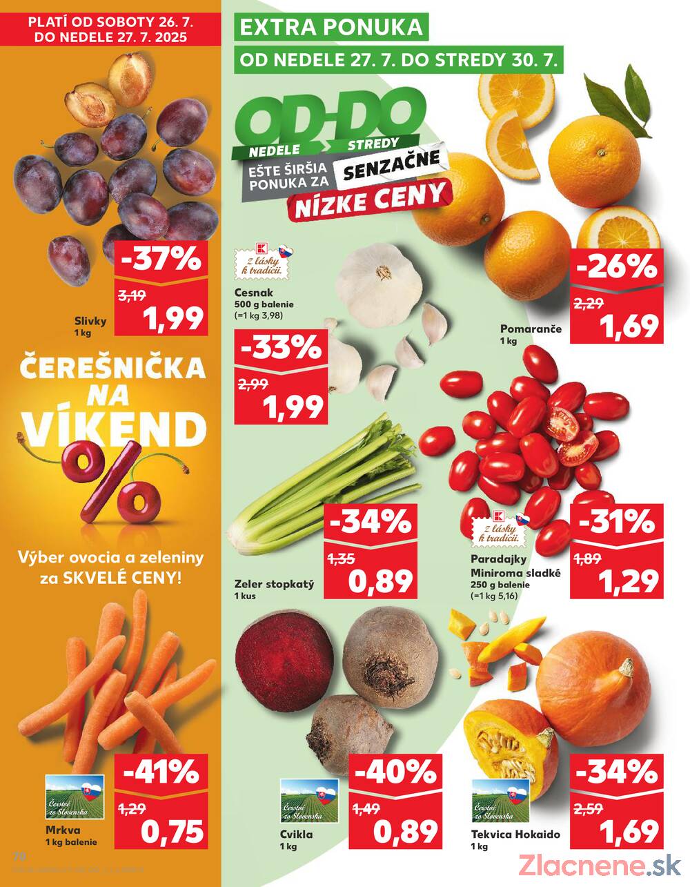 Leták Kaufland - Kaufland 24.7. - 30.7. - Kaufland Rimavská Sobota - strana 70
