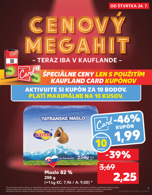 Kaufland 24.7. - 30.7. - Kaufland Púchov