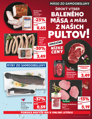 Kaufland 24.7. - 30.7. - Kaufland Púchov