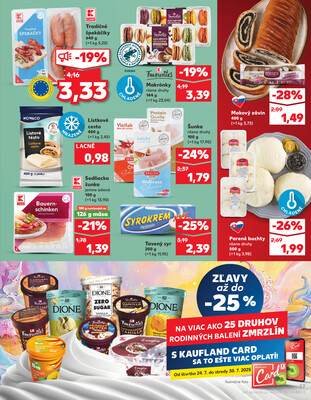 Kaufland 24.7. - 30.7. - Kaufland Púchov