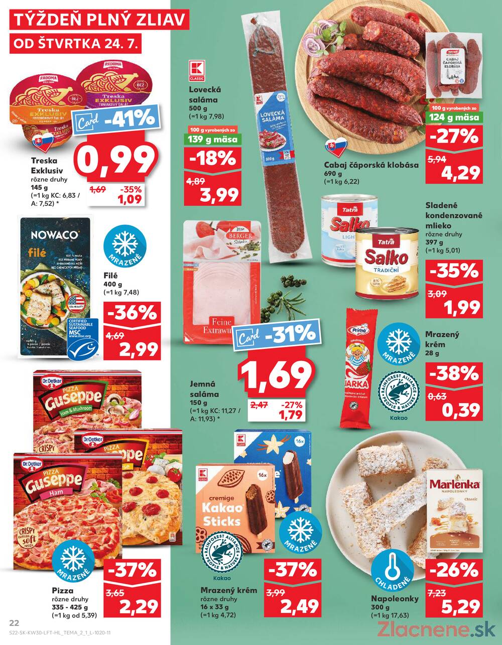 Leták Kaufland - Kaufland 24.7. - 30.7. - Kaufland Kežmarok - strana 22